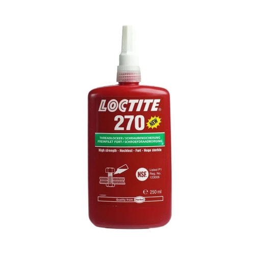 Лепило За Резби, LOCTITE 270, Висока Якост, Подходящо За Хромирани Повърхности, Henkel, 250 милилитра